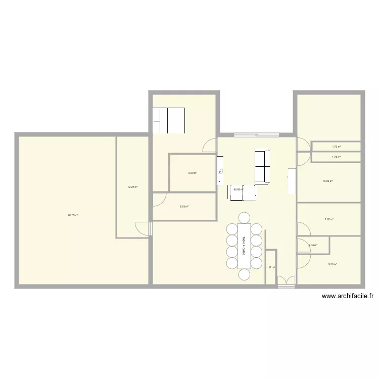 maison 2024. Plan de 