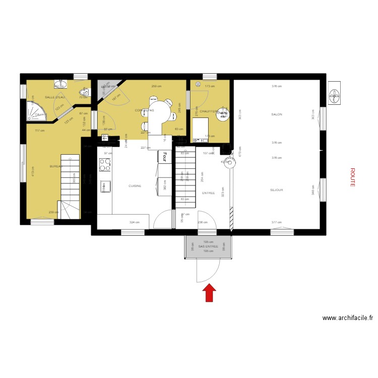 BI 10000 RDC. Plan de 0 pièce et 0 m2