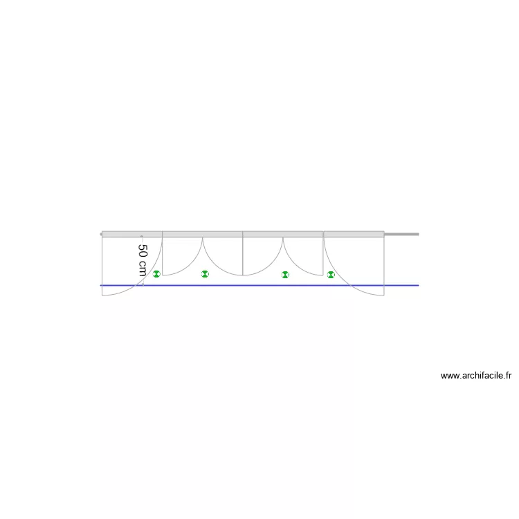 implantation dressing. Plan de implantation dressing. Plan de