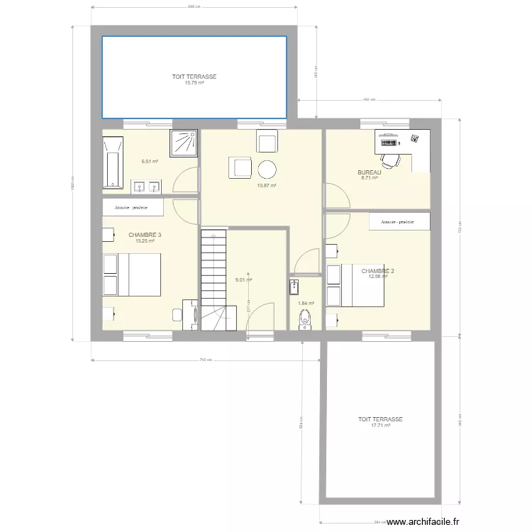 LAST CHANCE 5 ETAGE. Plan de 