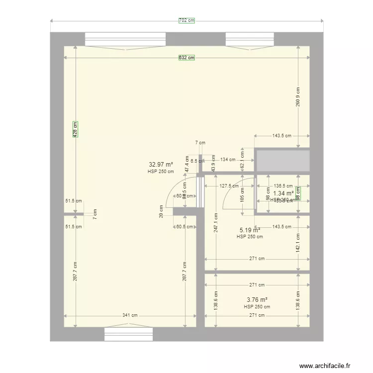 PLAN ACR  COURIVAUD. Plan de 
