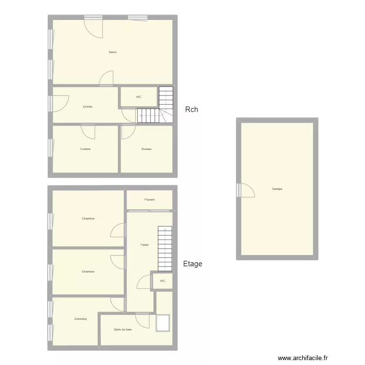 Croquis App HUMBERT. Plan de 