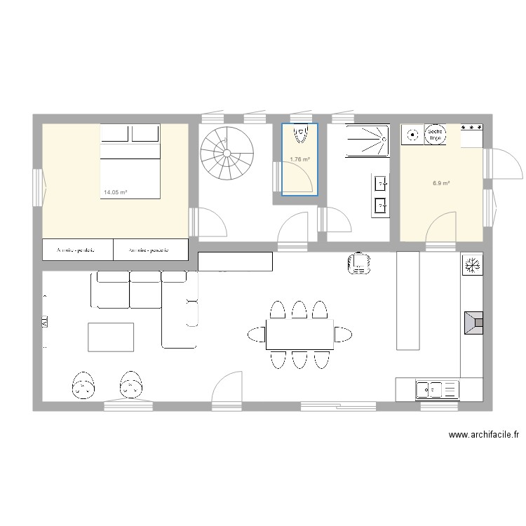 rénovation maison 2. Plan de 0 pièce et 0 m2