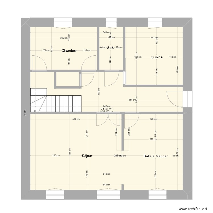 Les Myrthes RdC. Plan de 0 pièce et 0 m2