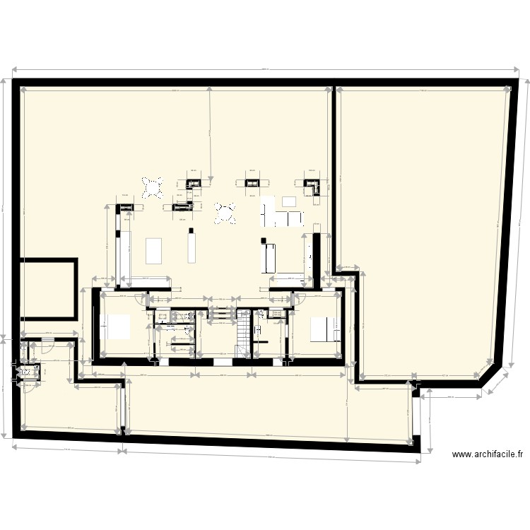 plan construction. Plan de 0 pièce et 0 m2