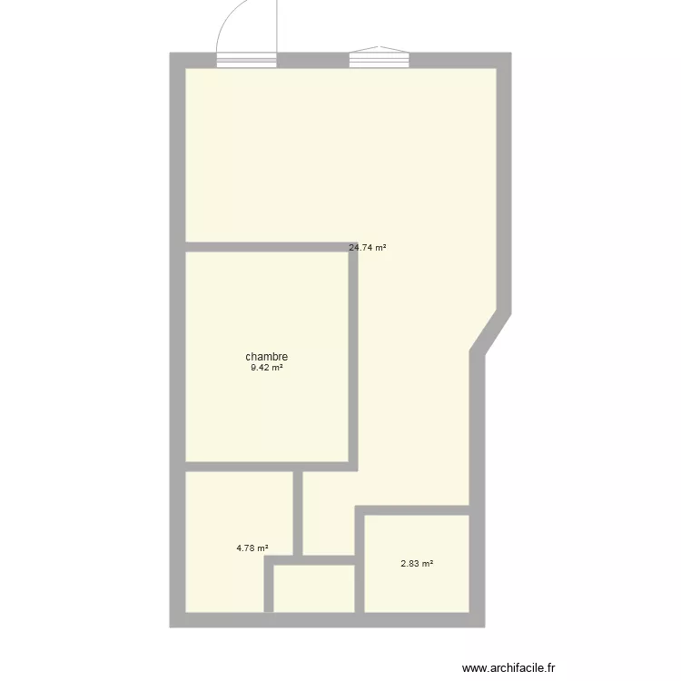 roger brun t2 1. Plan de 