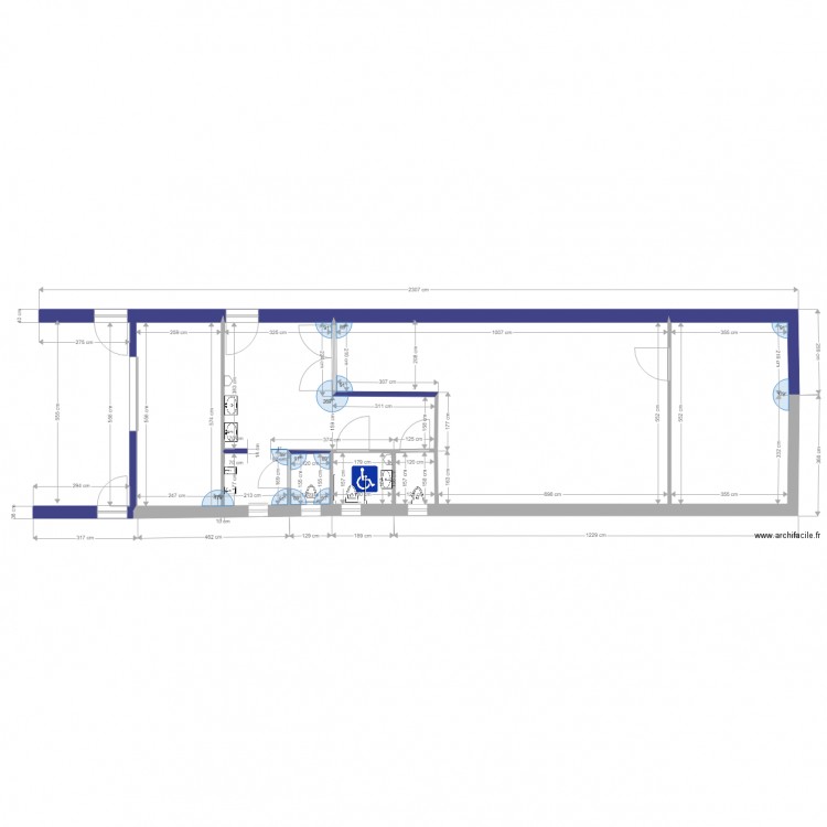 extension cercle V1. Plan de 0 pièce et 0 m2