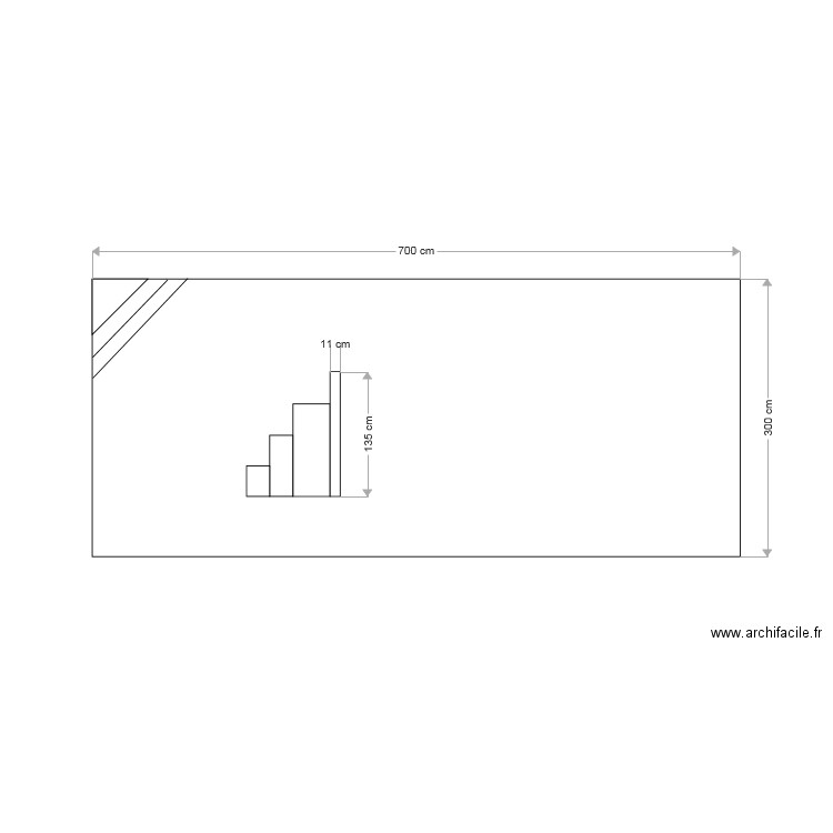  Akenan 7 x 3 m. Plan de 0 pièce et 0 m2