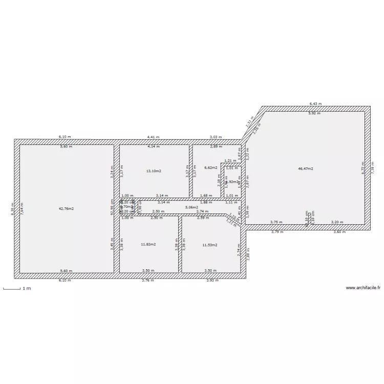 maison 2. Plan de 