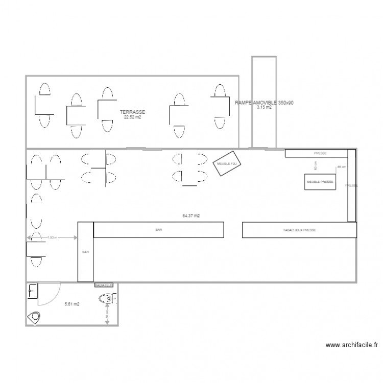 PLAN PROJET LE CHALLENGER ST GERVAIS. Plan de 0 pièce et 0 m2