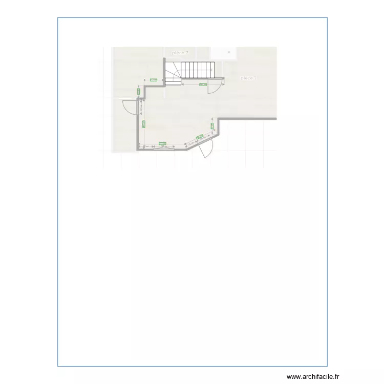 lorpont cuisine. Plan de 