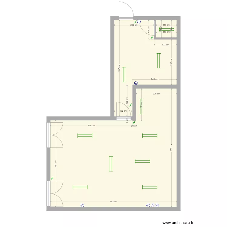 ferme. Plan de 