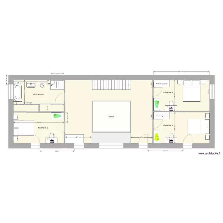 Etage CHAUFFOUR. Plan de Etage CHAUFFOUR. Plan de