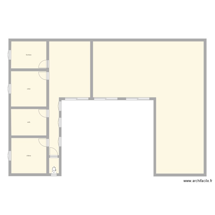 maison. Plan de 0 pièce et 0 m2