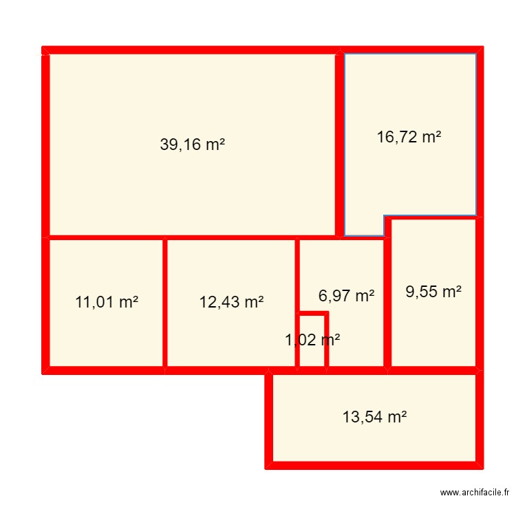 BI 12954 - . Plan de 0 pièce et 0 m2