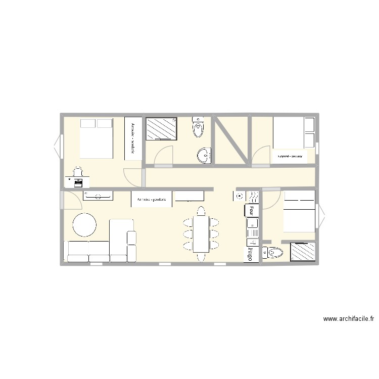 Riviere -1. Plan de 0 pièce et 0 m2