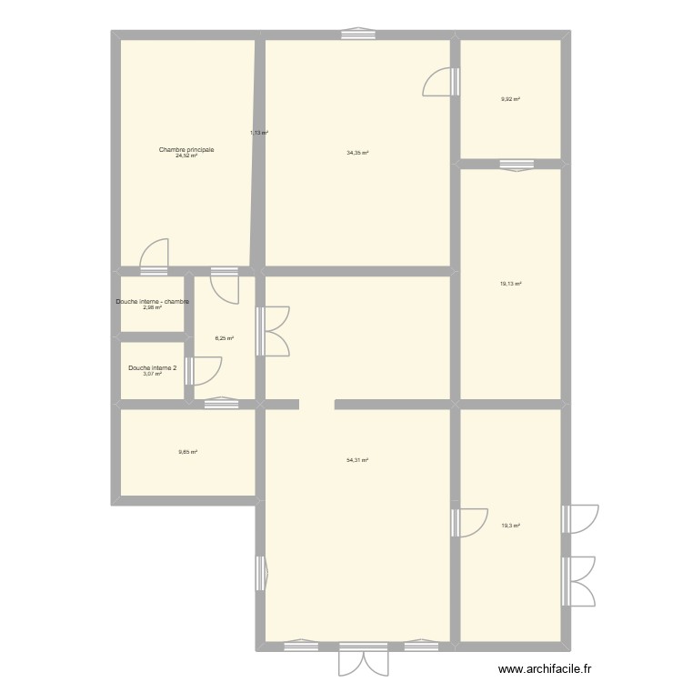 Actuel. Plan de 0 pièce et 0 m2 Actuel. Plan de 0 pièce et 0 m2