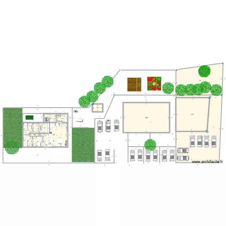 l Atelier c'est simple et efficace et fonctionnel et grand. Plan de 