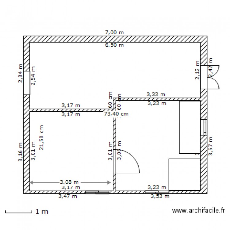 extansion 1.3. Plan de 0 pièce et 0 m2