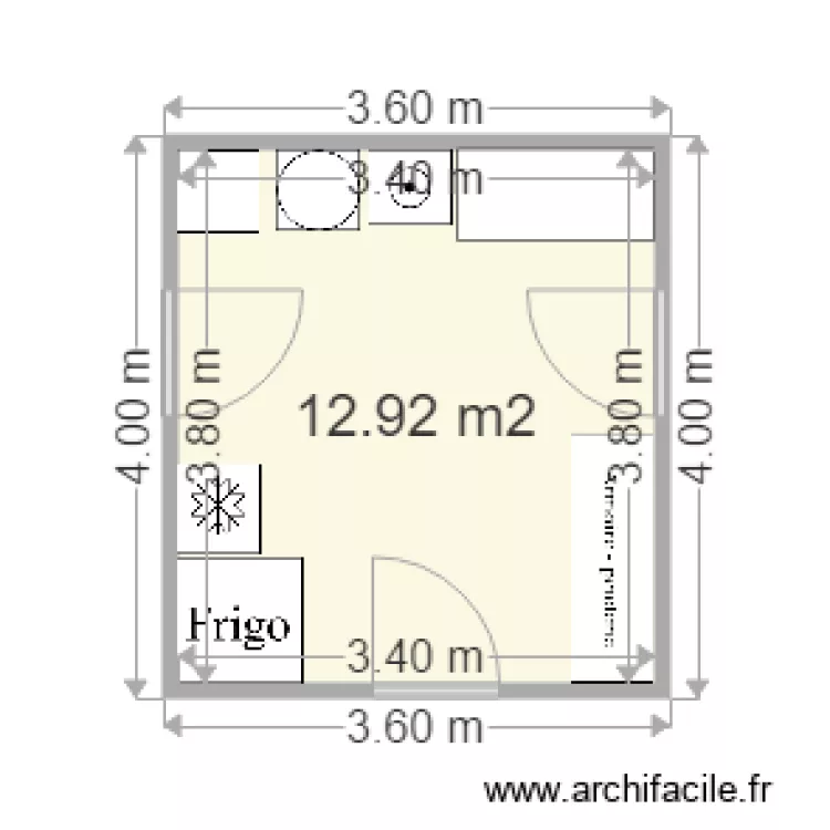 BUANDERIE. Plan de BUANDERIE. Plan de