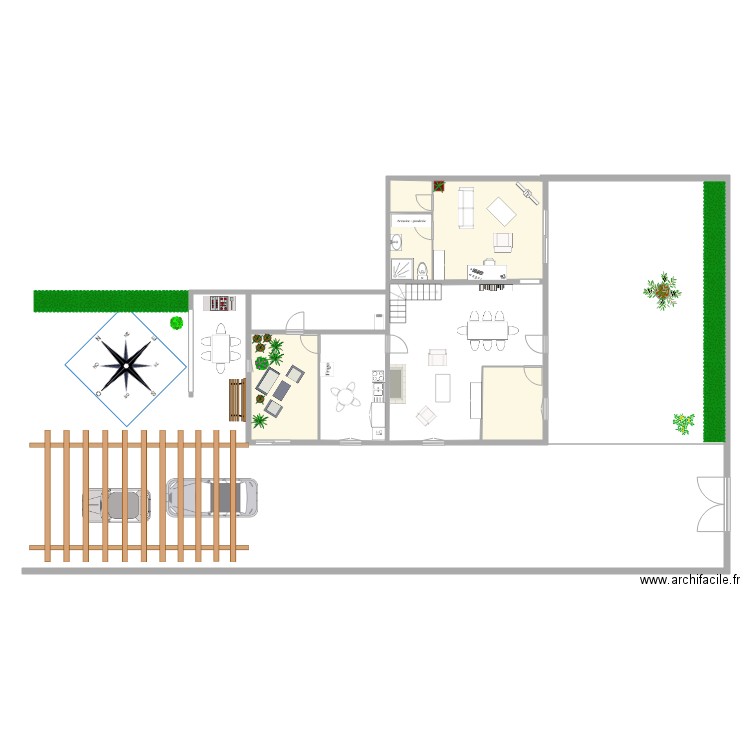 Meslier Touvre RDC . Plan de 0 pièce et 0 m2