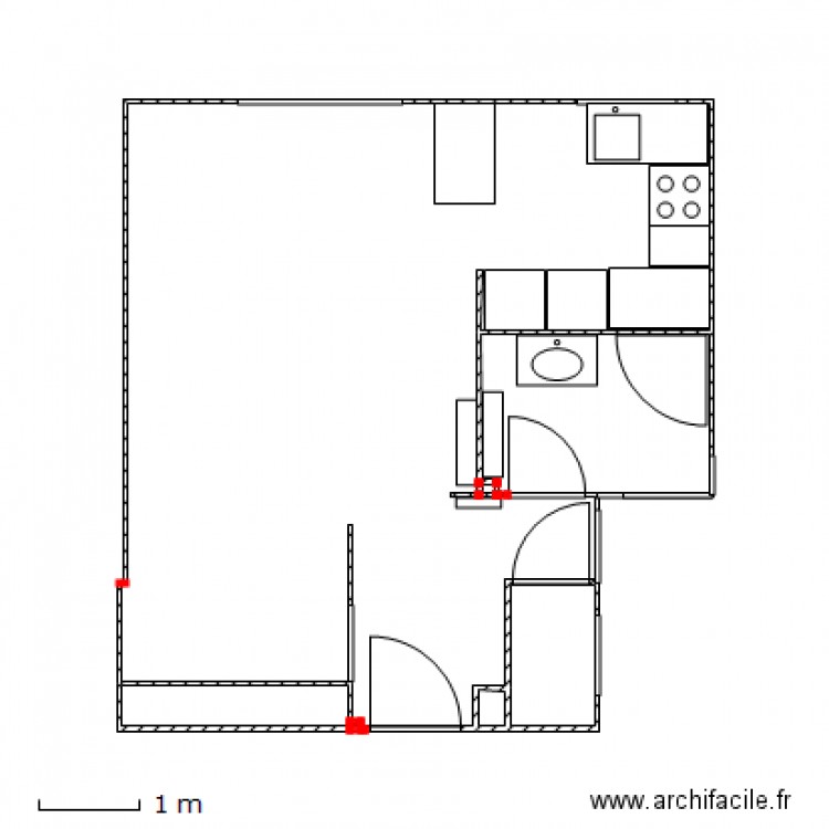 BARRET STUDIO projet rénové. Plan de 0 pièce et 0 m2