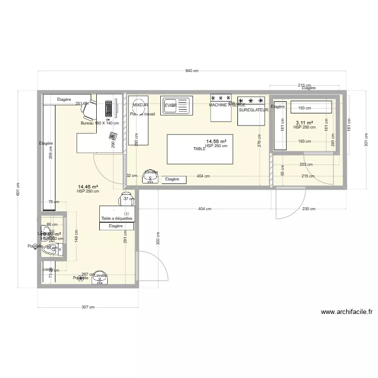 PLAN CUISINE 02/05/2023. Plan de 