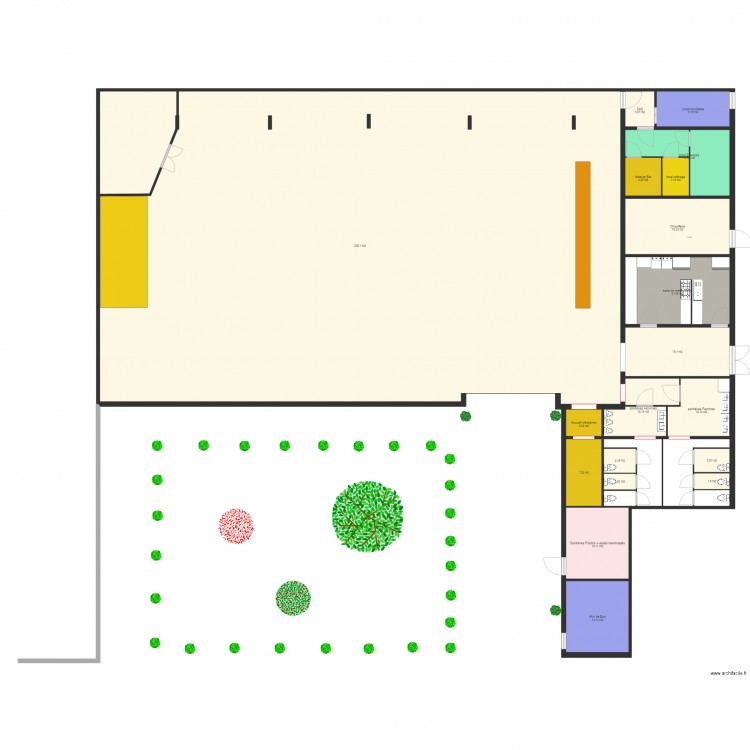 salle de bals future 14. Plan de 0 pièce et 0 m2