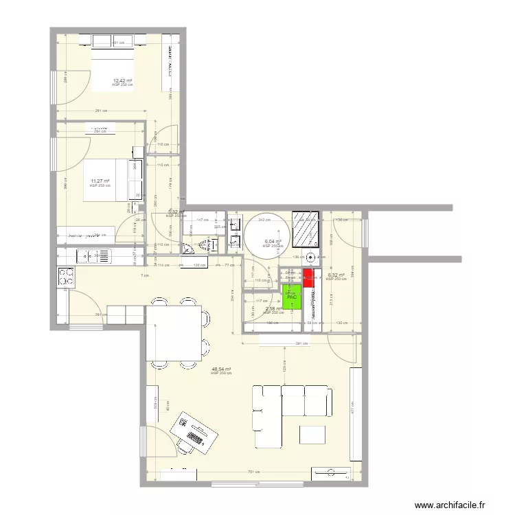 LIGNE BLEUE 22. Plan de 