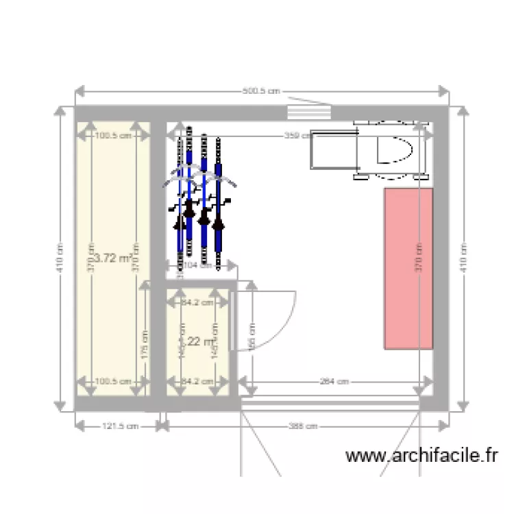 abri christol. Plan de 