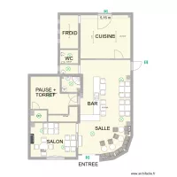 Mazette plan de salle