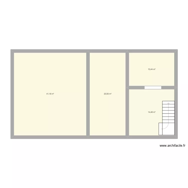 Maison tertraille 2. Plan de 
