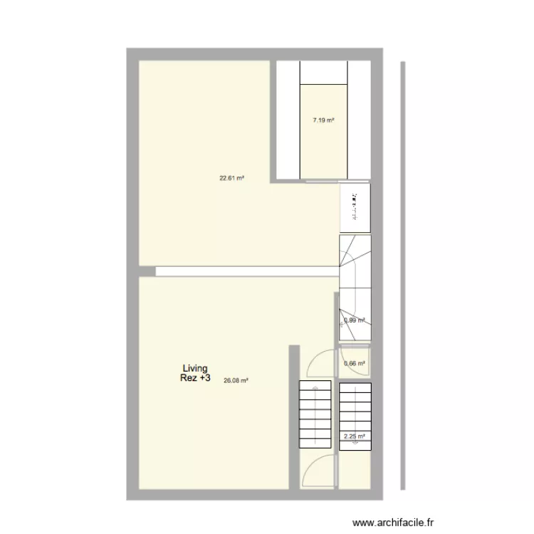 Marie Jos&eacute; Rez3 Newsans terrasse. Plan de 0 pièce et 0 m2