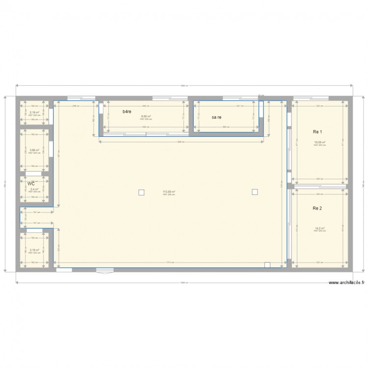 vry. Plan de 0 pièce et 0 m2