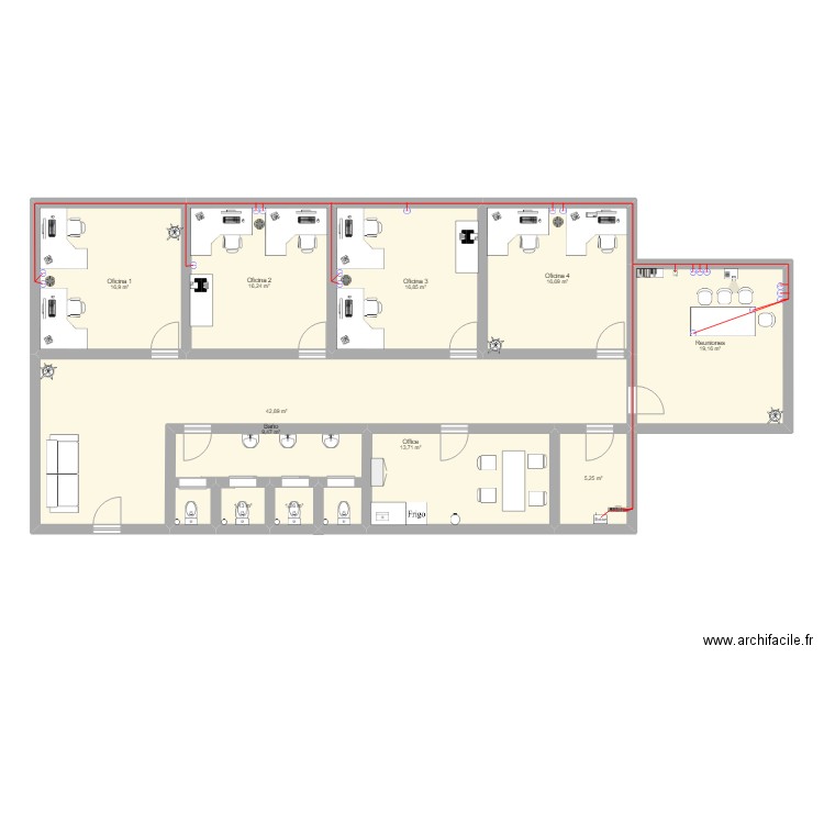 IYRv3. Plan de 11 pièces et 160 m2