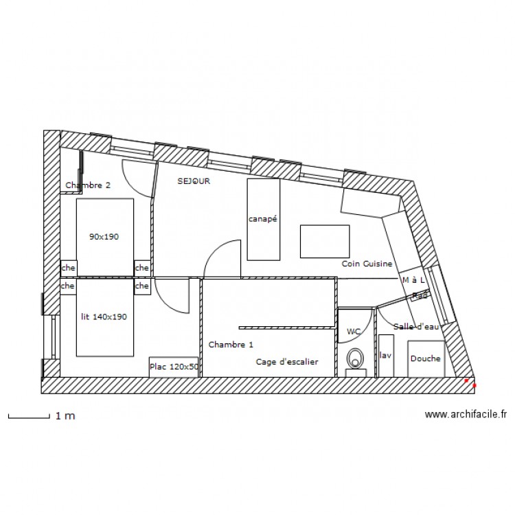 CEED1ET1. Plan de 0 pièce et 0 m2