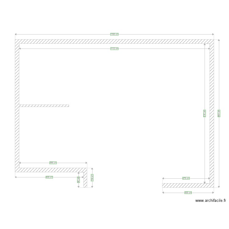 Maison Saint Hilaire. Plan de 0 pièce et 0 m2