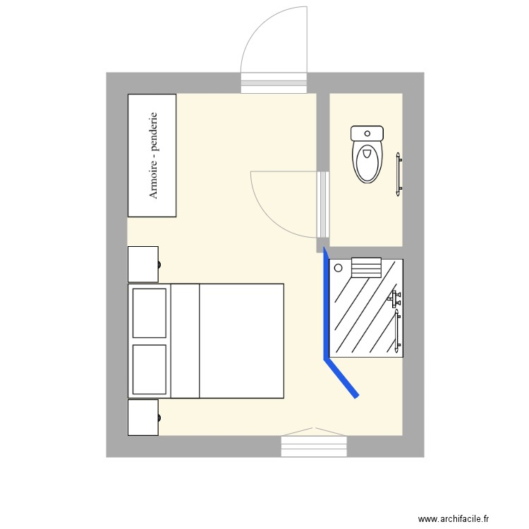 croquis Colas Lucienne 1. Plan de 0 pièce et 0 m2