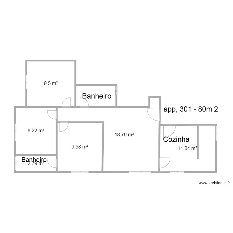 301 appartement 2020 juin 05. Plan de 0 pièce et 0 m2