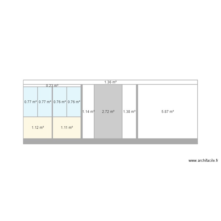 la rochelle coupe face. Plan de 0 pièce et 0 m2