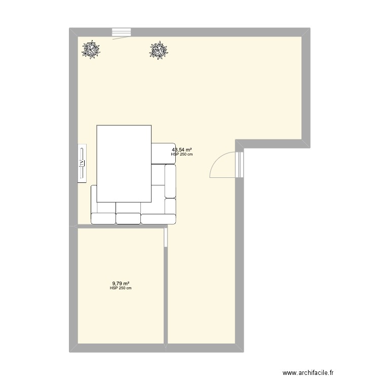 Appart. Plan de 0 pièce et 0 m2