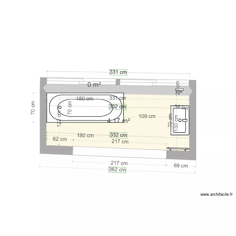 SdB Julie et Jean Luc DELOUCHE V2. Plan de 