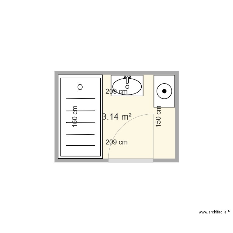 CASIER MARYLINE . Plan de 0 pièce et 0 m2