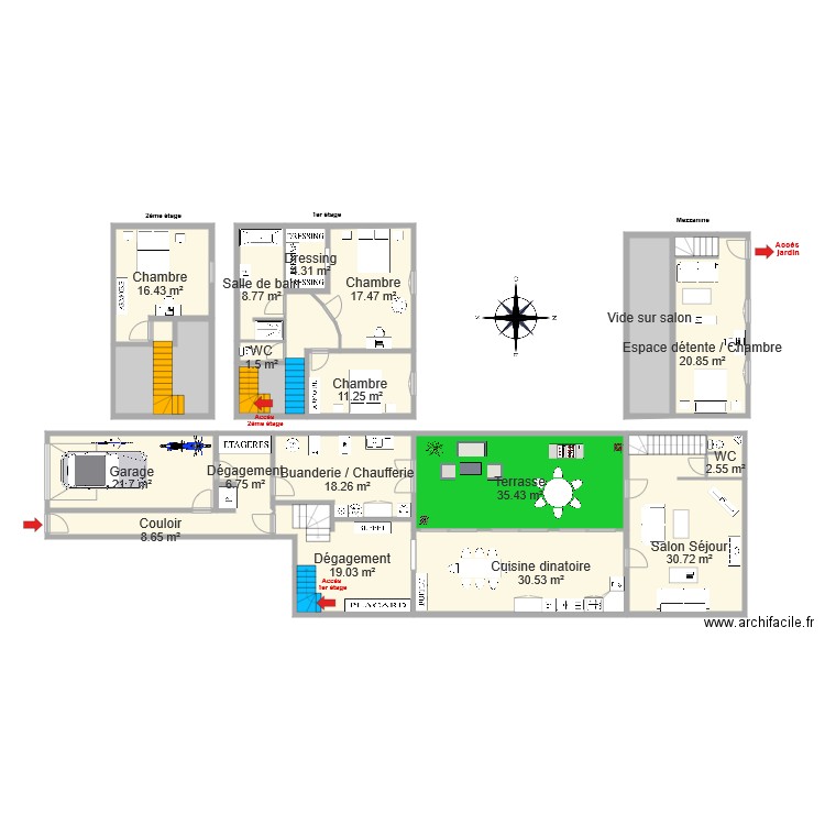 LIGNON. Plan de 0 pièce et 0 m2