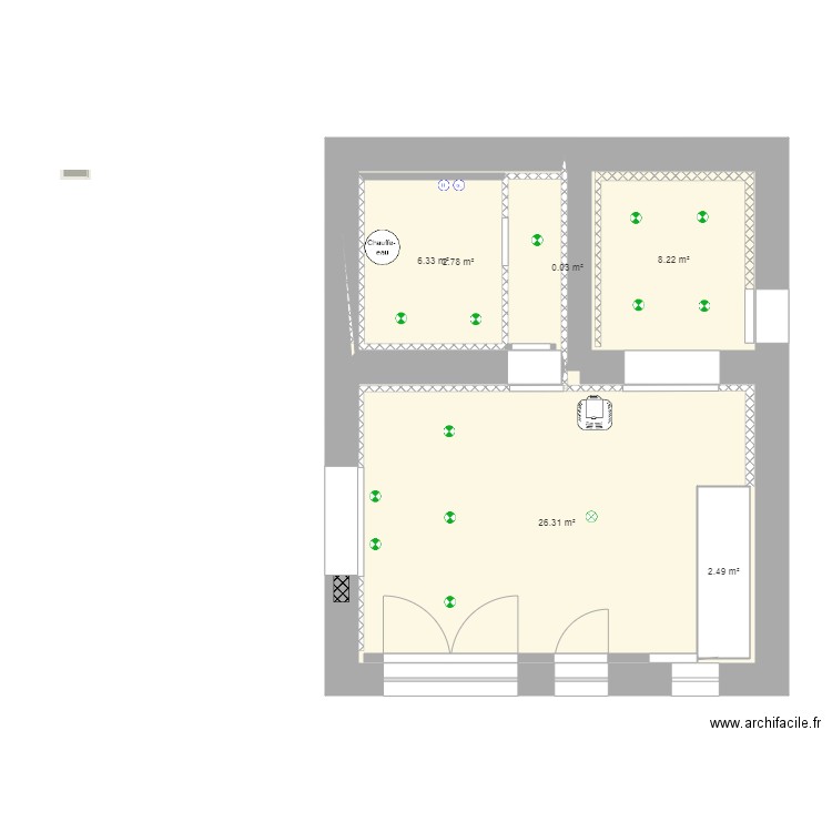 rdc. Plan de 0 pièce et 0 m2