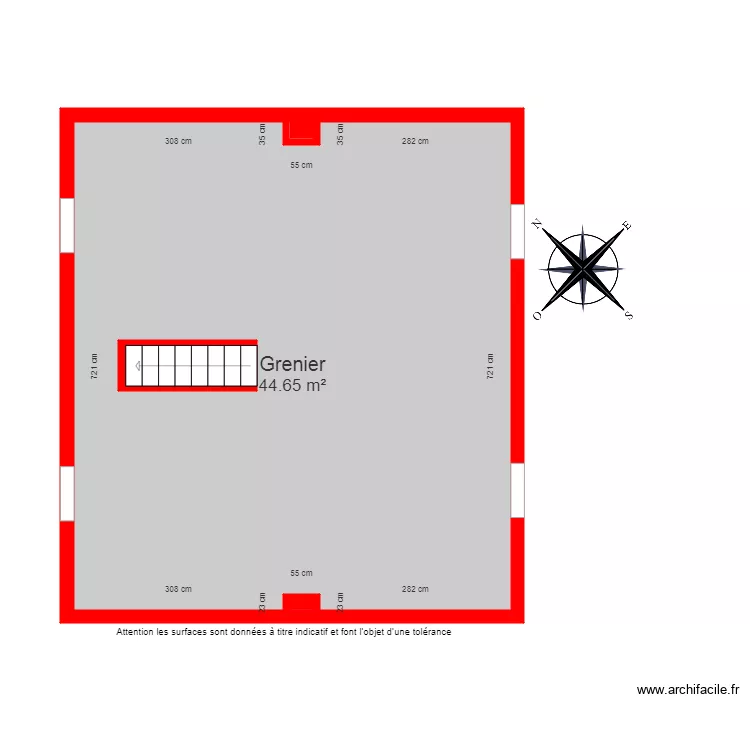 BI 6024 2ème Etage côté. Plan de BI 6024 2ème Etage côté. Plan de