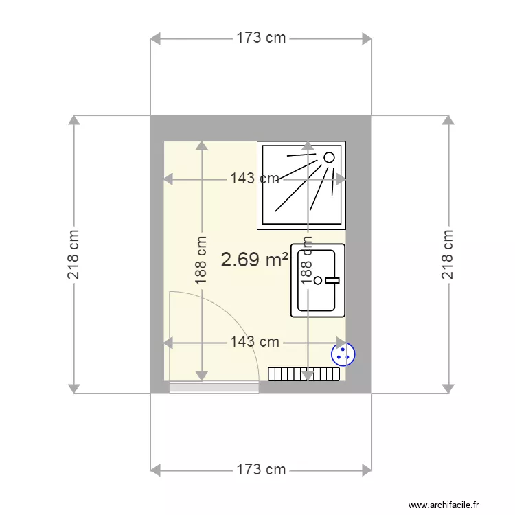 NELY Opheor Roanne. Plan de 