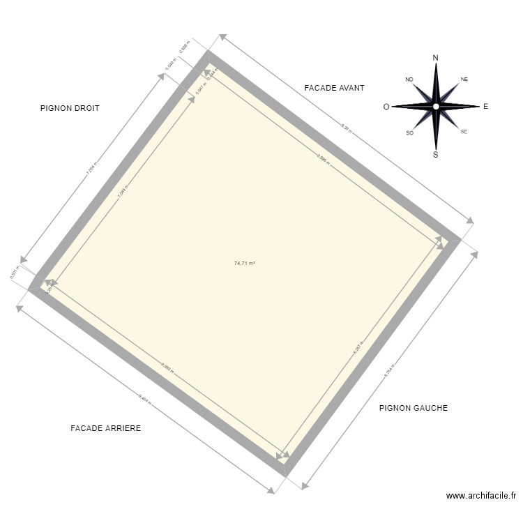 ALTABE JOSEPH Géoportail. Plan de 0 pièce et 0 m2