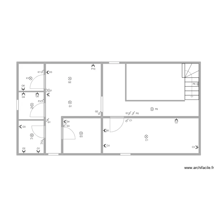 Etage Parent. Plan de 
