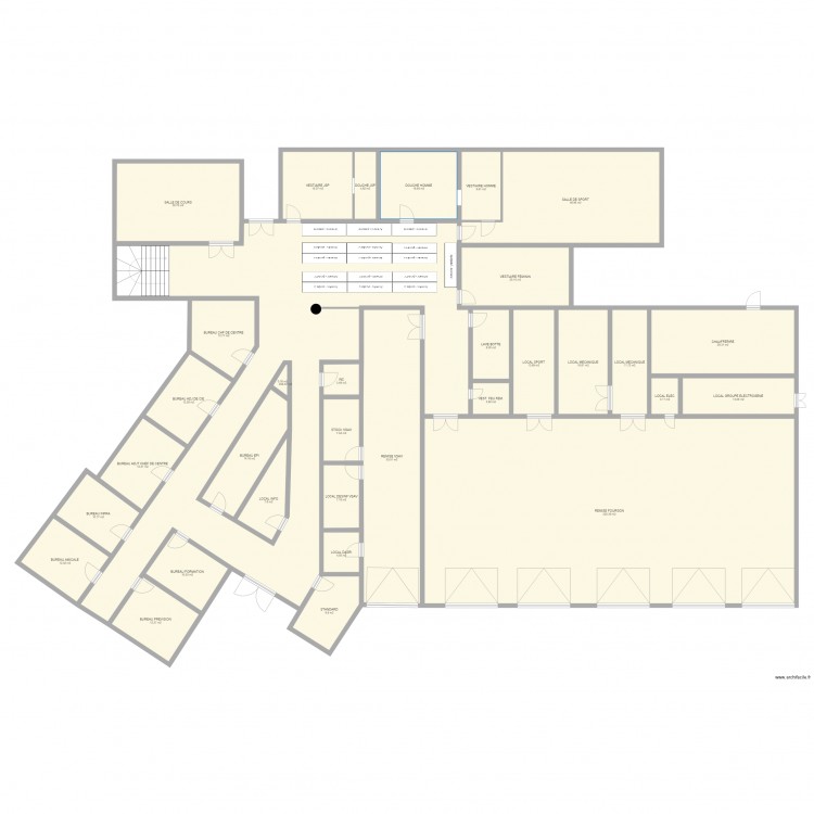 Caserne2. Plan de 0 pièce et 0 m2